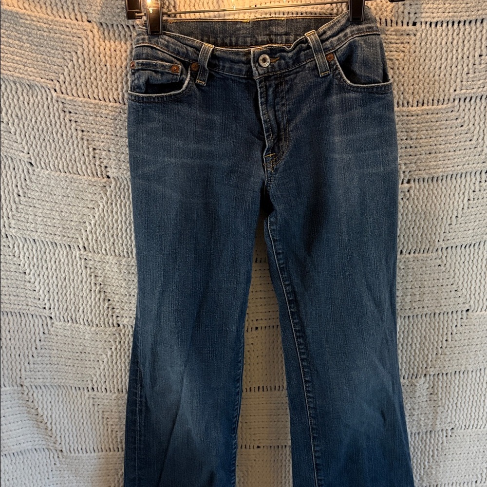 Lucky Brand Women's Boot Cut Jeans in Medium Blue Wash
